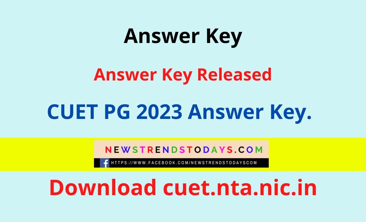 The image accompanying this article represents the excitement and anticipation of students awaiting the CUET PG 2023 answer key.